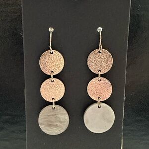 Disc Dangle Earrings